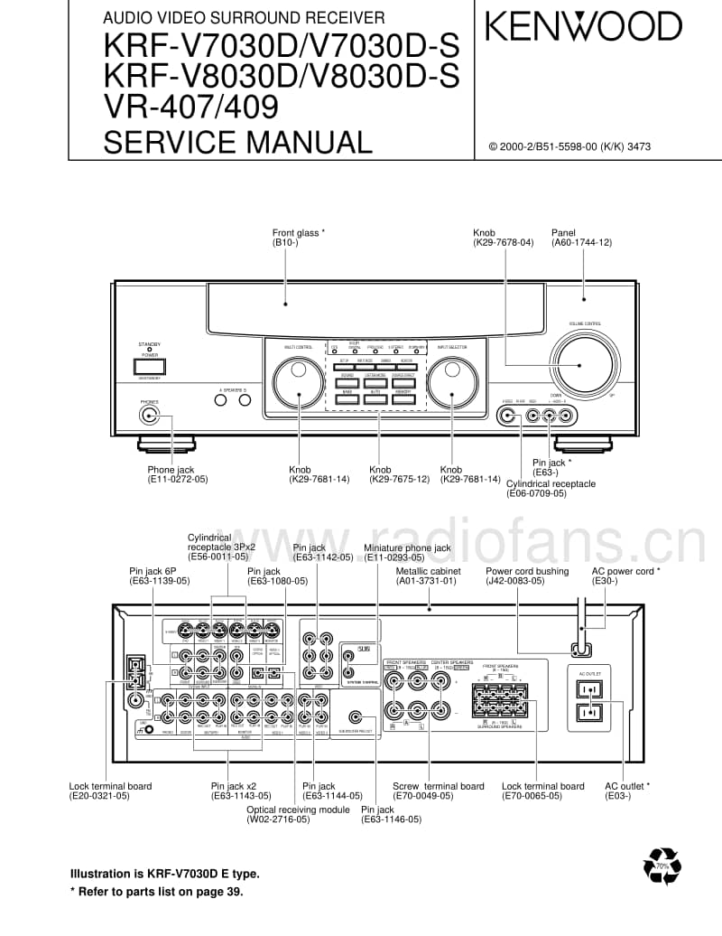 Kenwood-KRFV-8030-DS-Service-Manual电路原理图.pdf_第1页