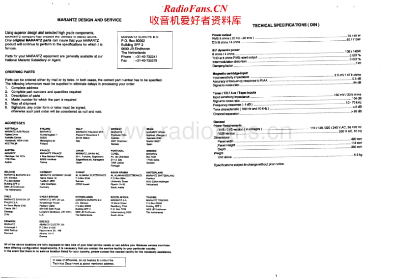 Marantz-PM-65-Service-Manual电路原理图.pdf_第2页