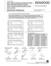 Kenwood-KDC-4051-UGM-Service-Manual电路原理图.pdf