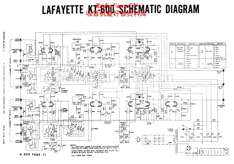 Lafayette-KT-600-Schematic电路原理图.pdf_第1页