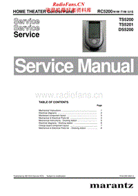 Marantz-DS-5200-TS-5200-TS-5201-Service-Manual(1)电路原理图.pdf