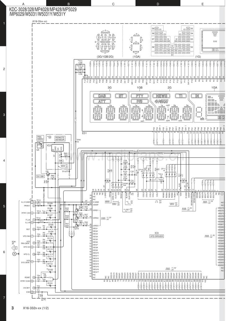 Kenwood-KD-CMP-6028-Service-Manual电路原理图.pdf_第3页