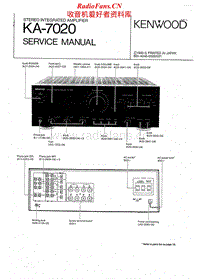 Kenwood-KA-7020-Service-Manual电路原理图.pdf