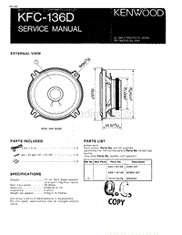 Kenwood-KFC-136-D-Service-Manual电路原理图.pdf