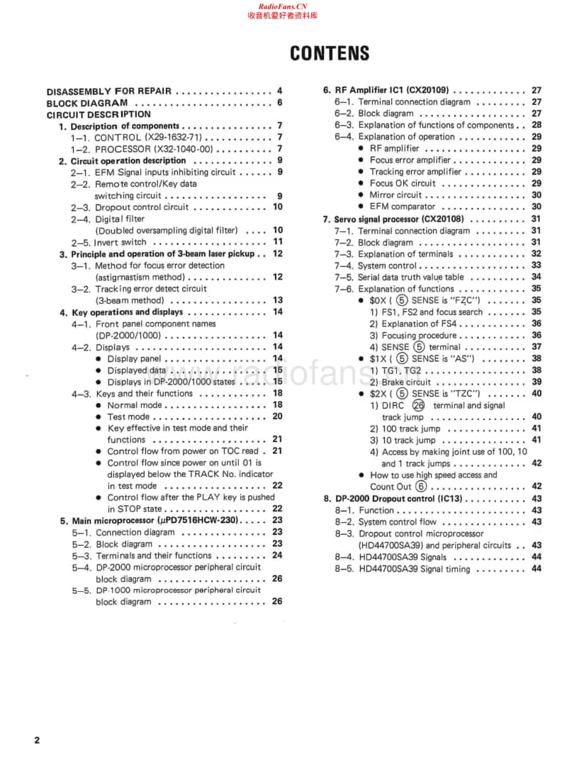 Kenwood-DP-2000-Service-Manual电路原理图.pdf_第2页