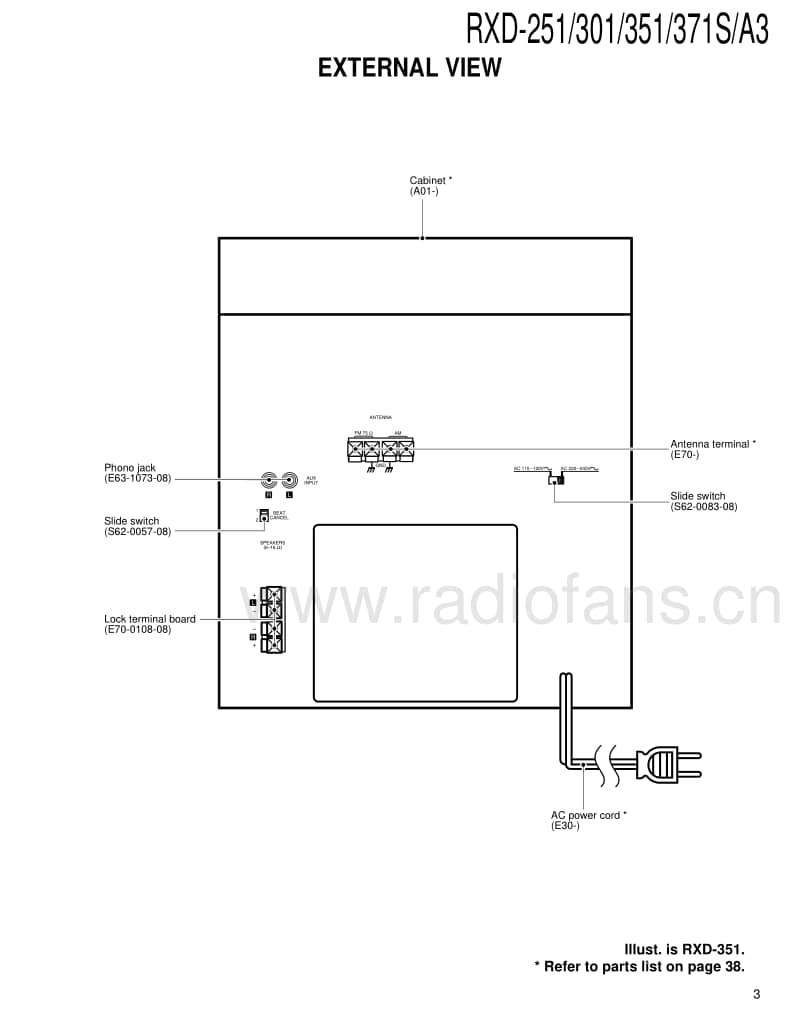 Kenwood-RXD-251-Service-Manual电路原理图.pdf_第3页