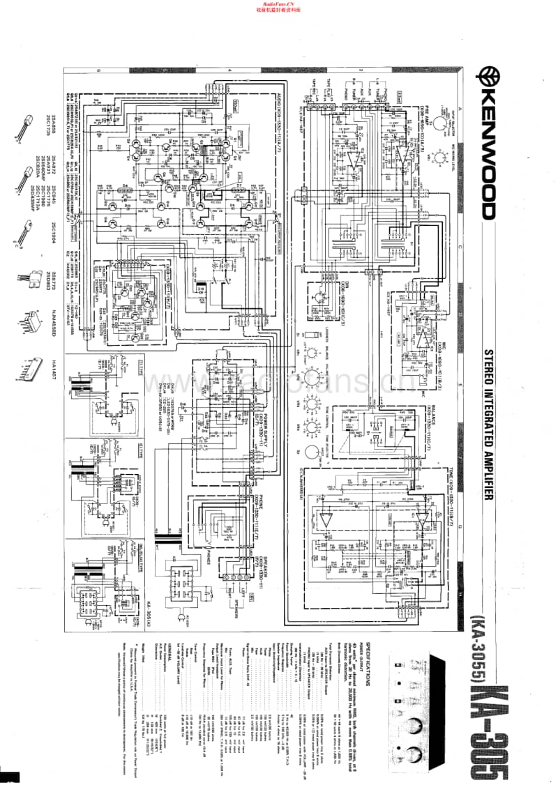 Kenwood-KA-3055-Schematic电路原理图.pdf_第1页