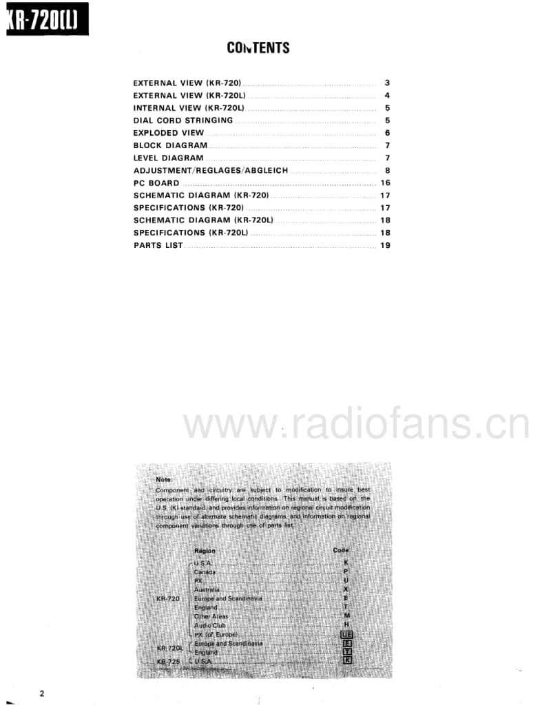 Kenwood-KR-720-Service-Manual电路原理图.pdf_第2页