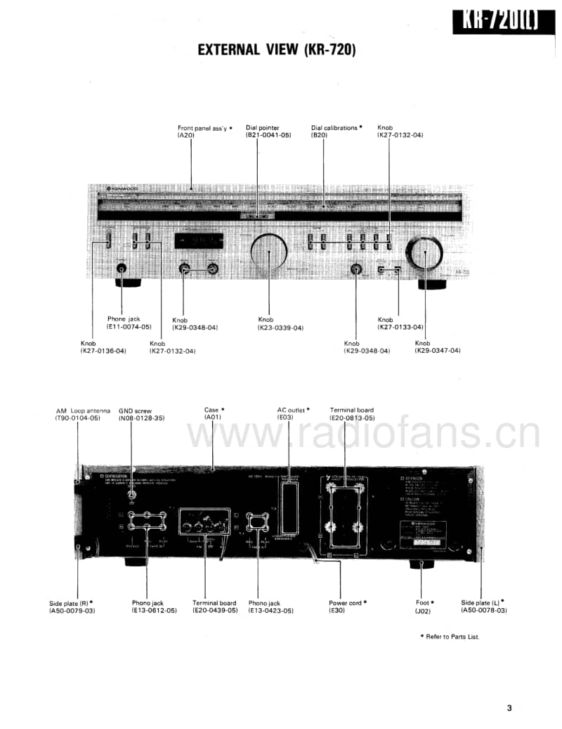 Kenwood-KR-720-Service-Manual电路原理图.pdf_第3页