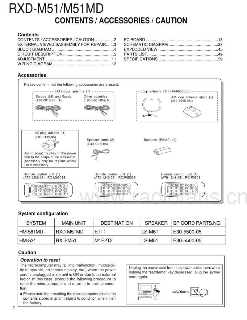 Kenwood-RXDM-51-Service-Manual电路原理图.pdf_第2页