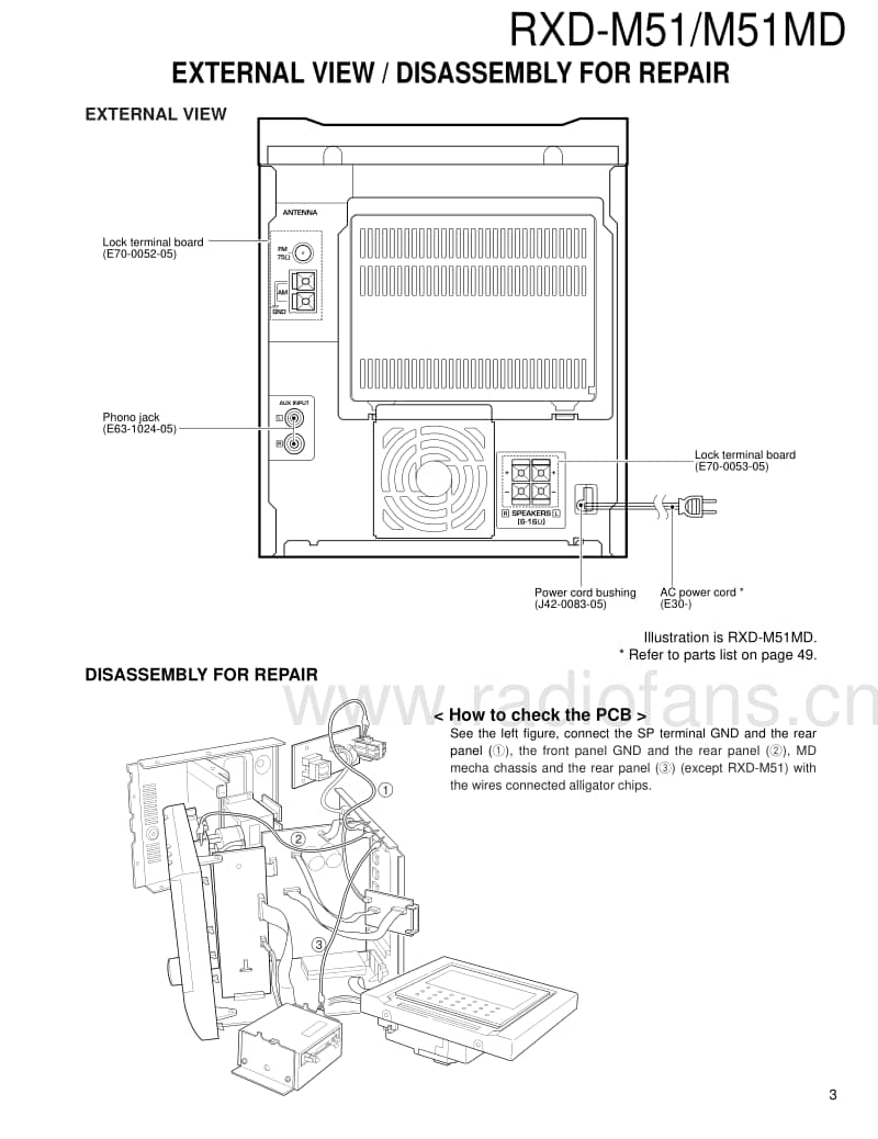 Kenwood-RXDM-51-Service-Manual电路原理图.pdf_第3页