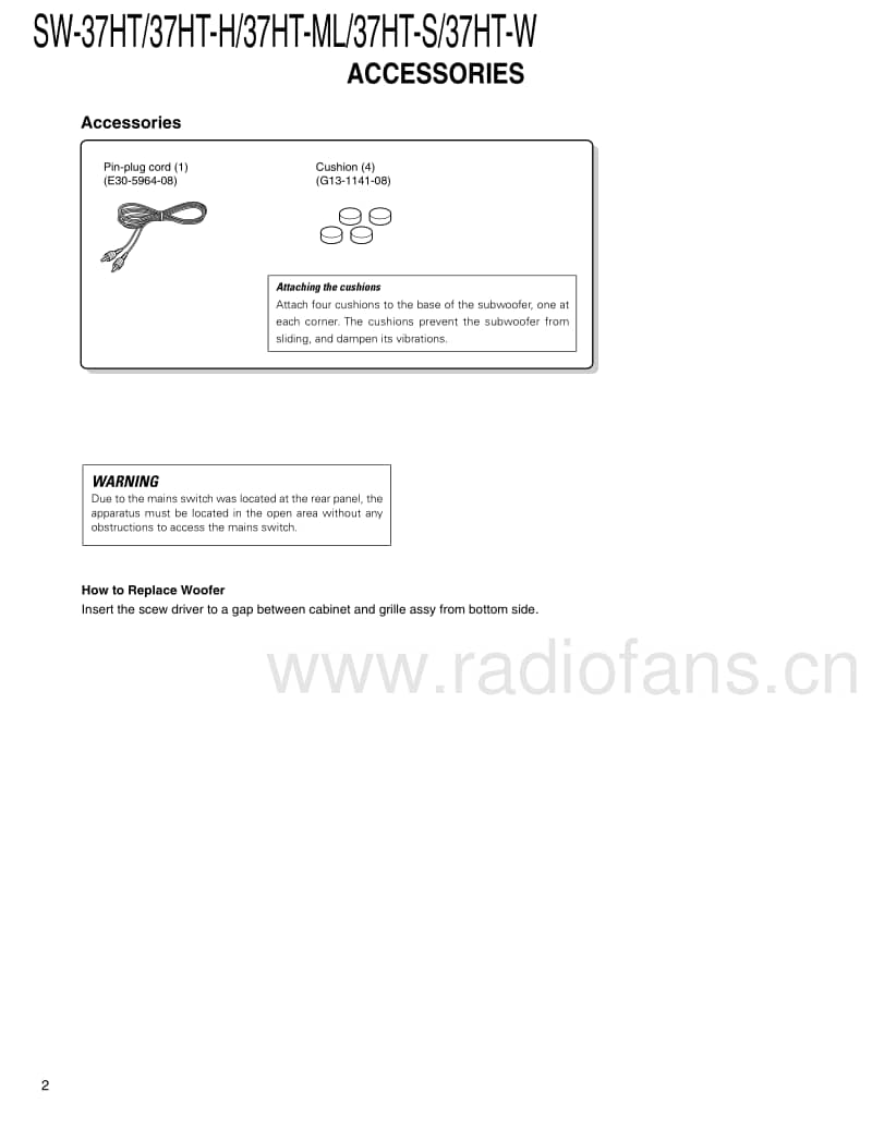 Kenwood-SW-37-HTML-Service-Manual电路原理图.pdf_第2页