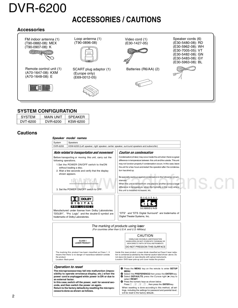 Kenwood-KSW-6200-Service-Manual电路原理图.pdf_第2页