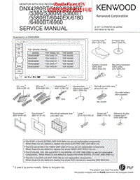 Kenwood-DNX-5380-M-Service-Manual电路原理图.pdf
