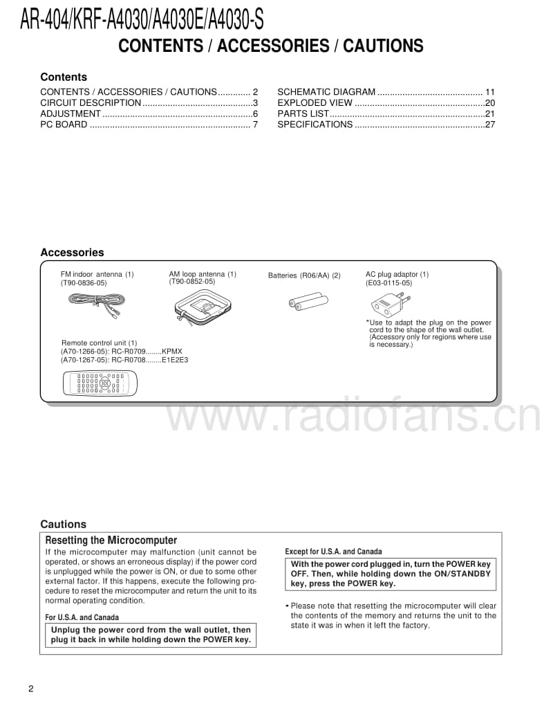 Kenwood-KRFA-4030-S-Service-Manual电路原理图.pdf_第2页