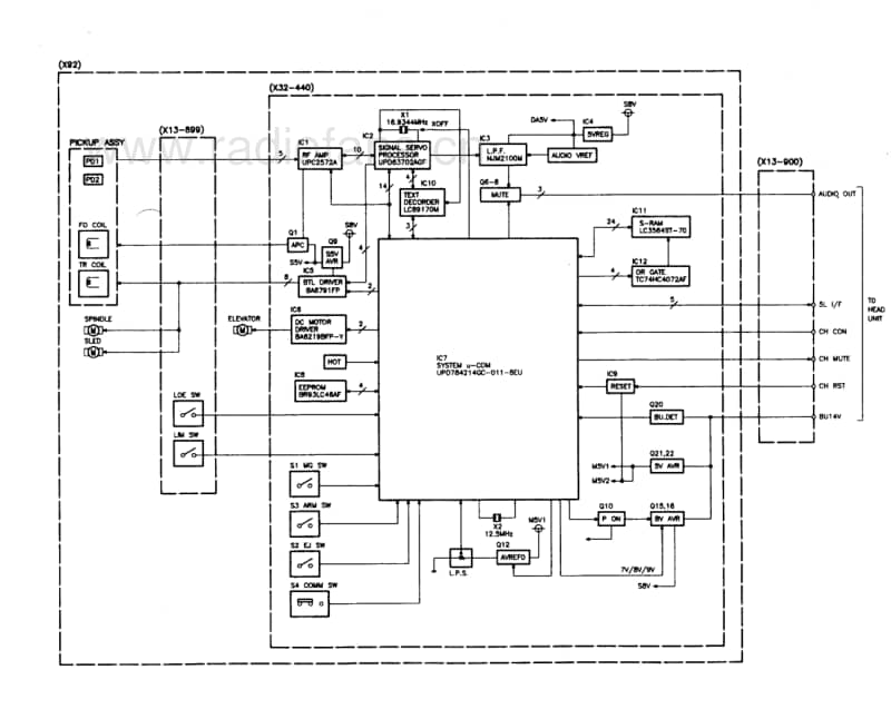 Kenwood-KDCC-661-Schematic电路原理图.pdf_第1页