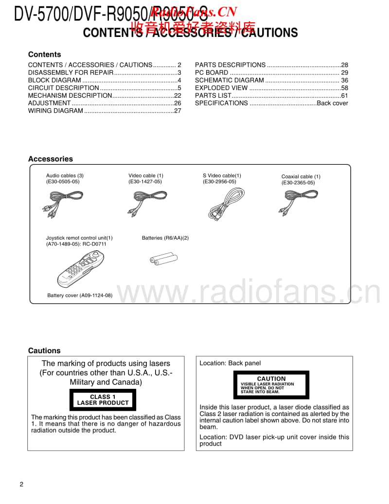 Kenwood-DV-5700-Service-Manual电路原理图.pdf_第2页