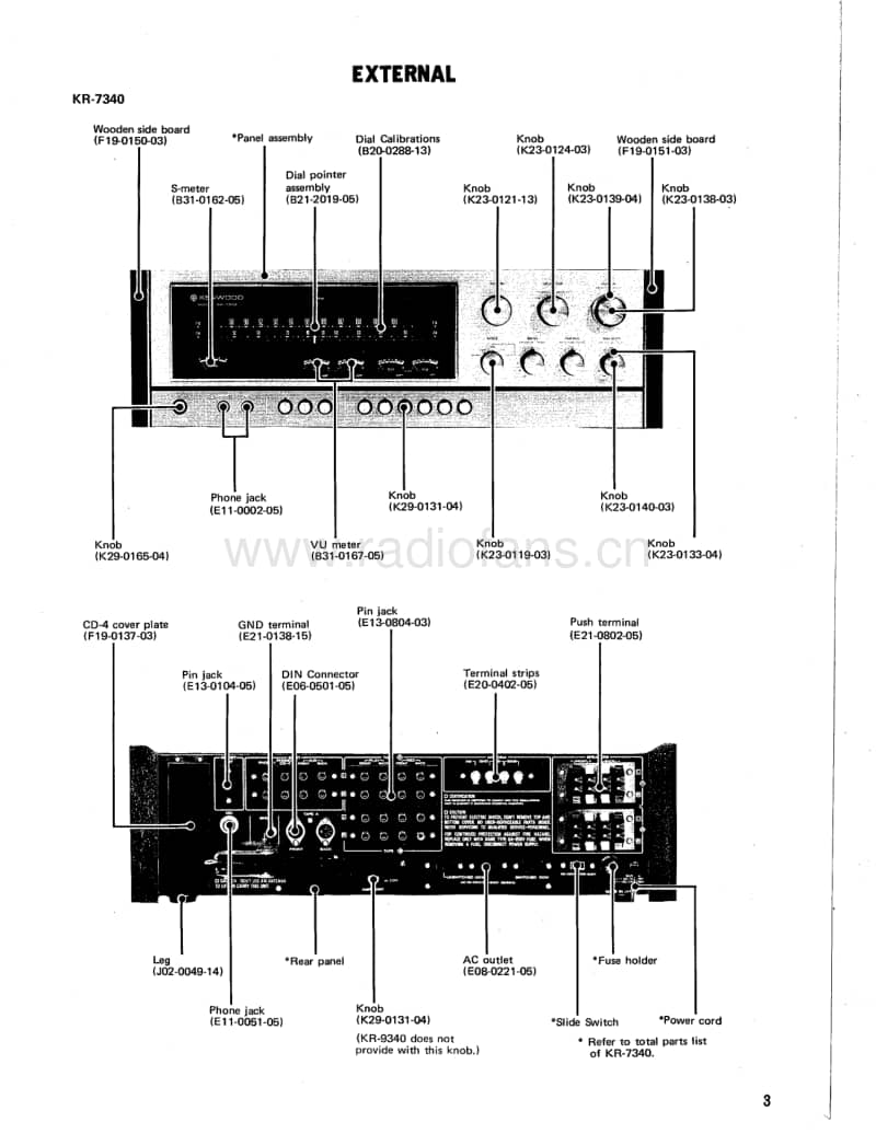 Kenwood-KR-8340-Service-Manual电路原理图.pdf_第3页