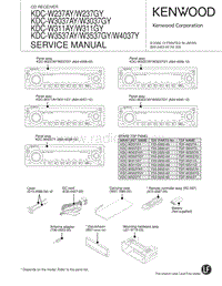 Kenwood-KDCW-3537-GY-Service-Manual电路原理图.pdf