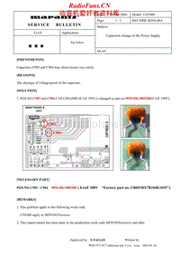 Marantz-CD-5400-Service-Bulletin电路原理图.pdf