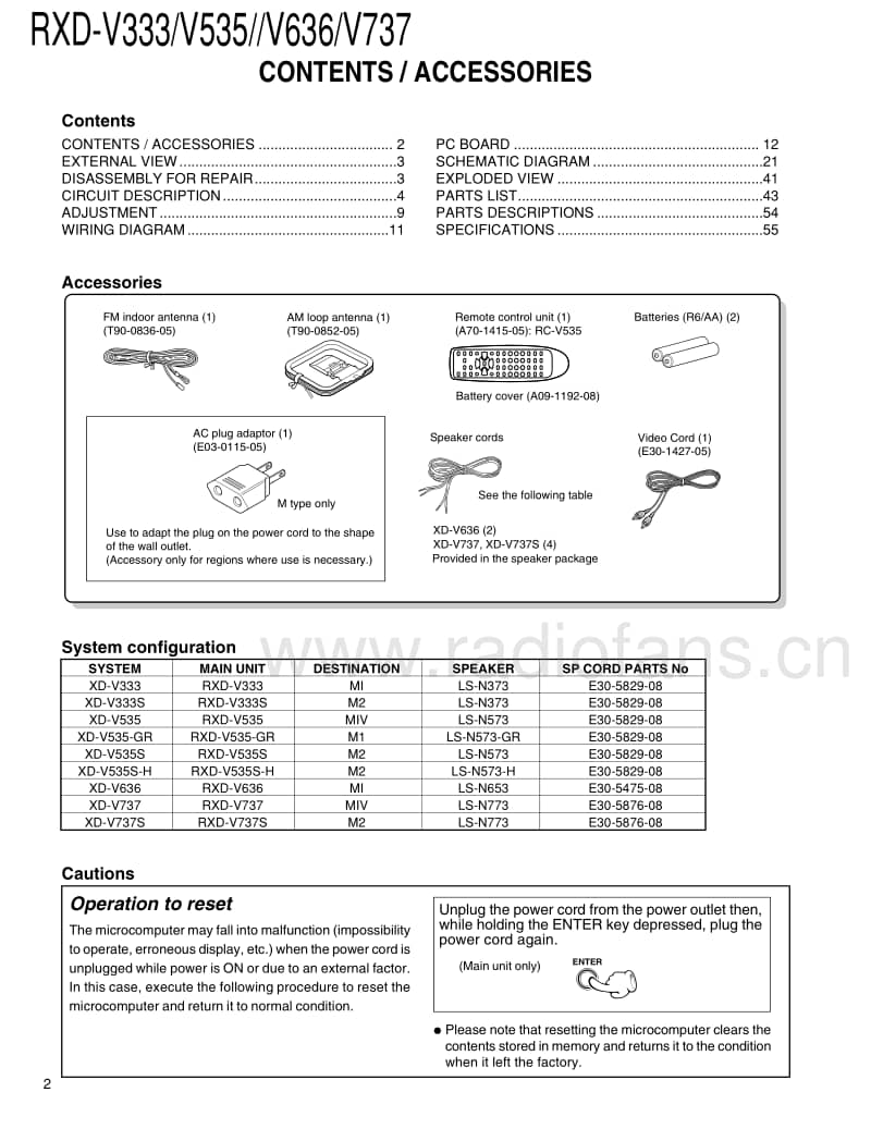 Kenwood-RXDV-333-Service-Manual电路原理图.pdf_第2页