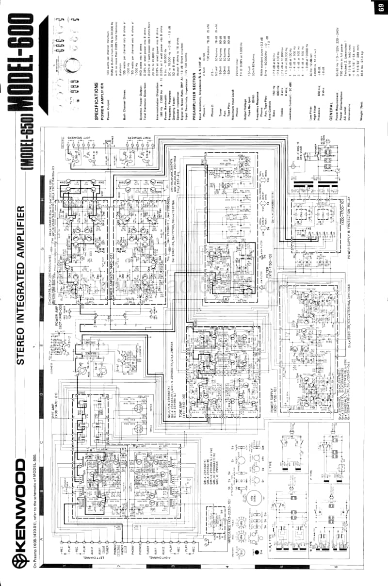 Kenwood-M-600-Schematic电路原理图.pdf_第1页