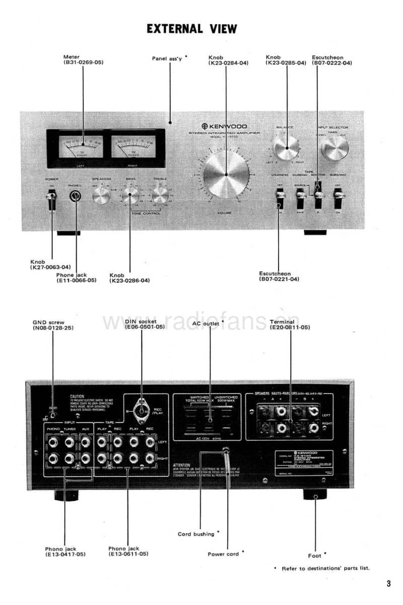 Kenwood-KA-5700-Service-Manual电路原理图.pdf_第3页