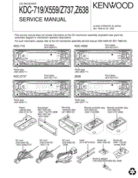 Kenwood-KDCZ-638-Service-Manual电路原理图.pdf