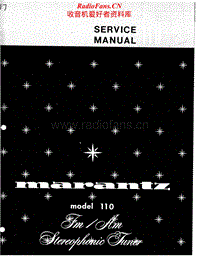 Marantz-110-Service-Manual电路原理图.pdf