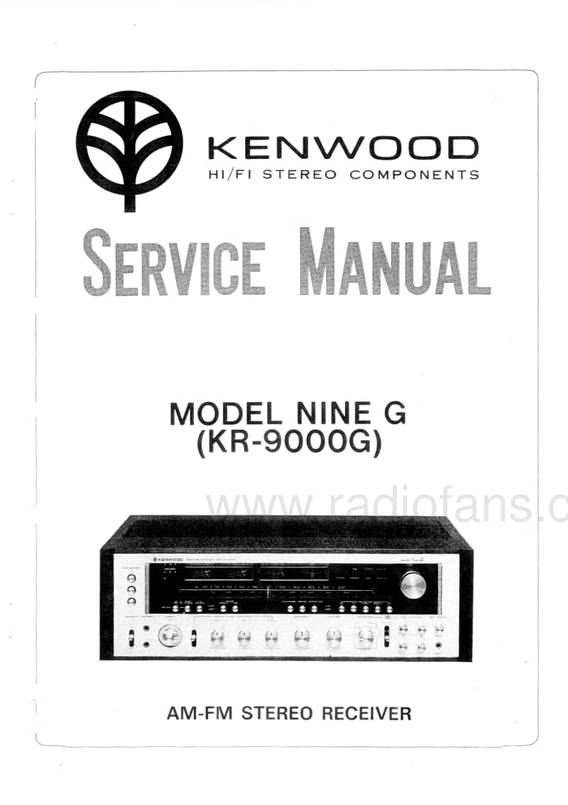 Kenwood-KR-9000-Service-Manual电路原理图.pdf_第1页