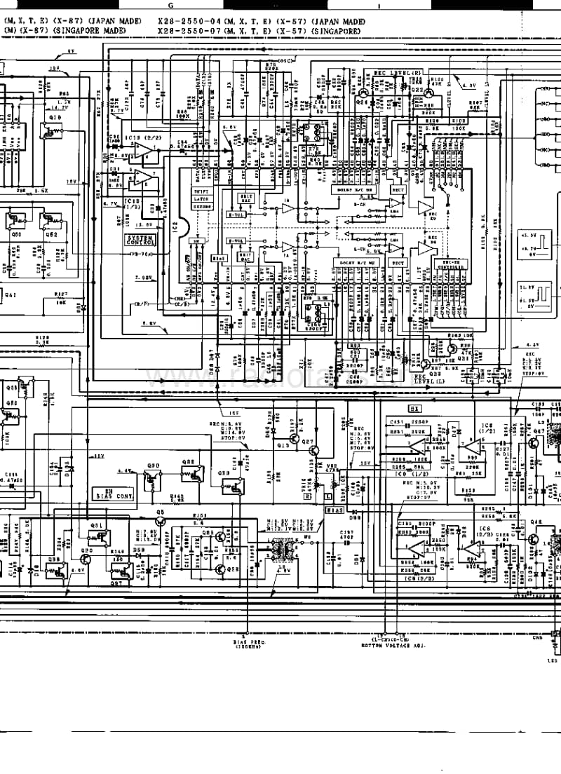 Kenwood-X-87-Schematic电路原理图.pdf_第2页