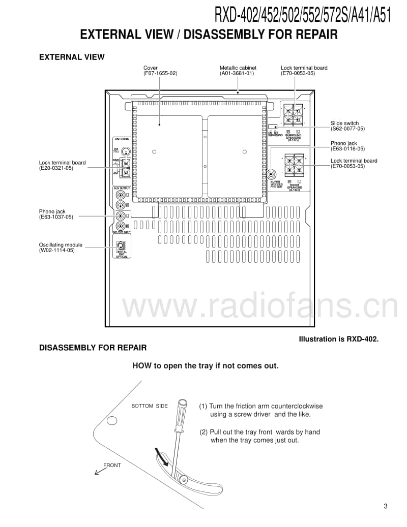 Kenwood-RXD-402-W-Service-Manual电路原理图.pdf_第3页