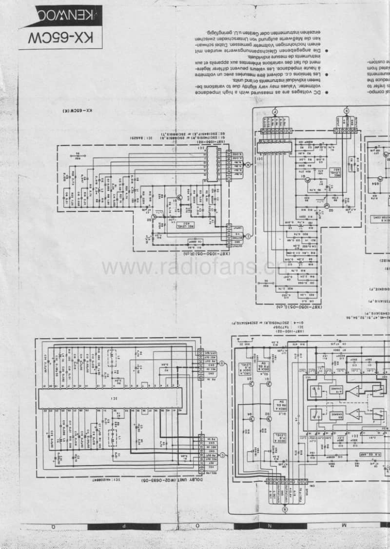 Kenwood-KX-65-CW-Service-Manual电路原理图.pdf_第1页