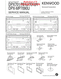 Kenwood-DPX-701-U-Service-Manual电路原理图.pdf