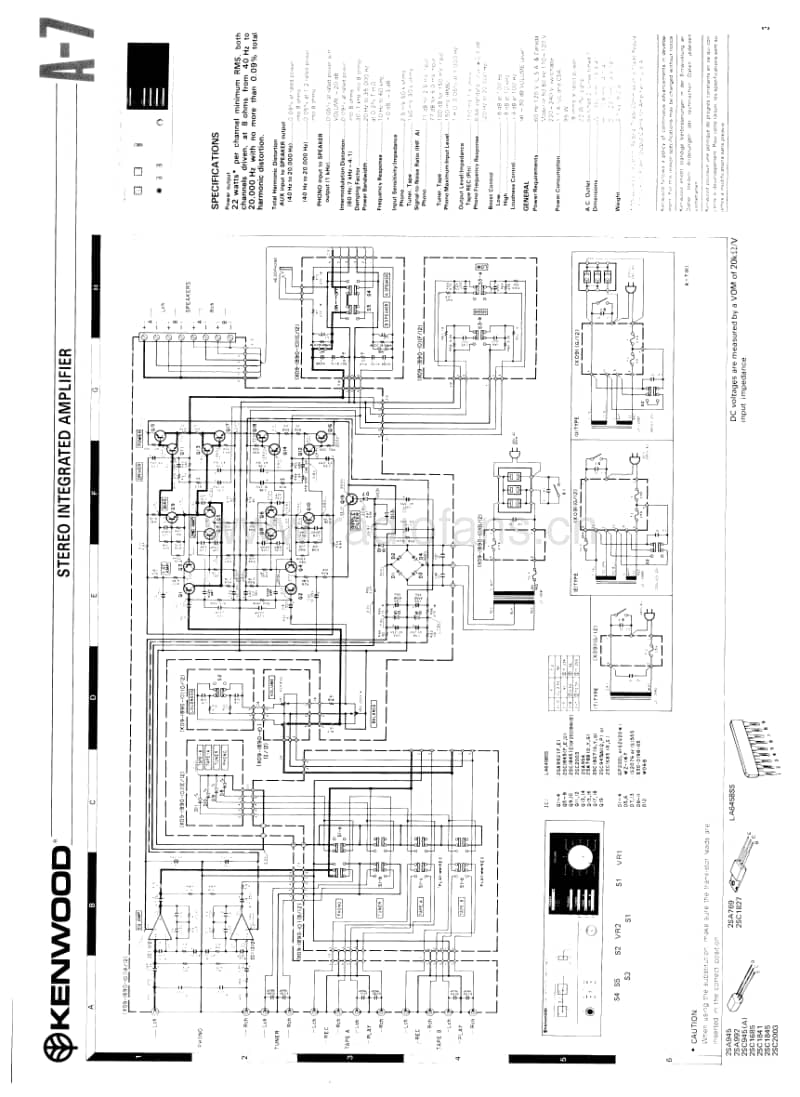 Kenwood-A-7-Service-Manual电路原理图.pdf_第3页