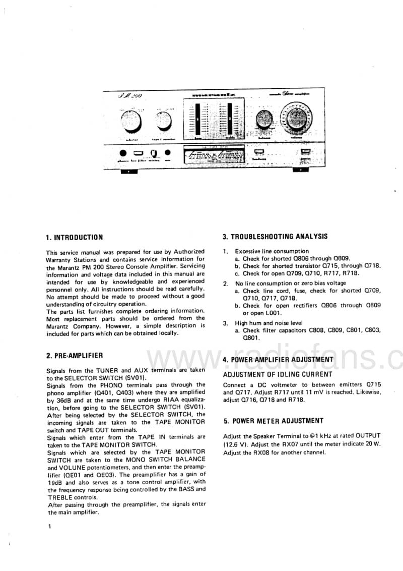 Marantz-PM-200-Service-Manual电路原理图.pdf_第3页