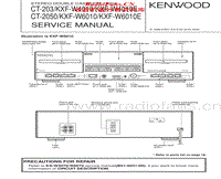 Kenwood-CT-2050-HU-Service-Manual电路原理图.pdf