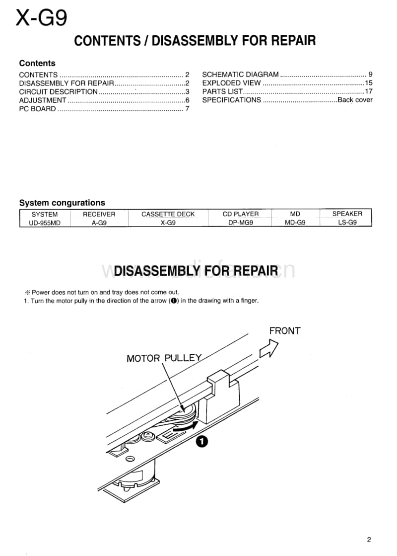 Kenwood-XG-9-Service-Manual电路原理图.pdf_第2页