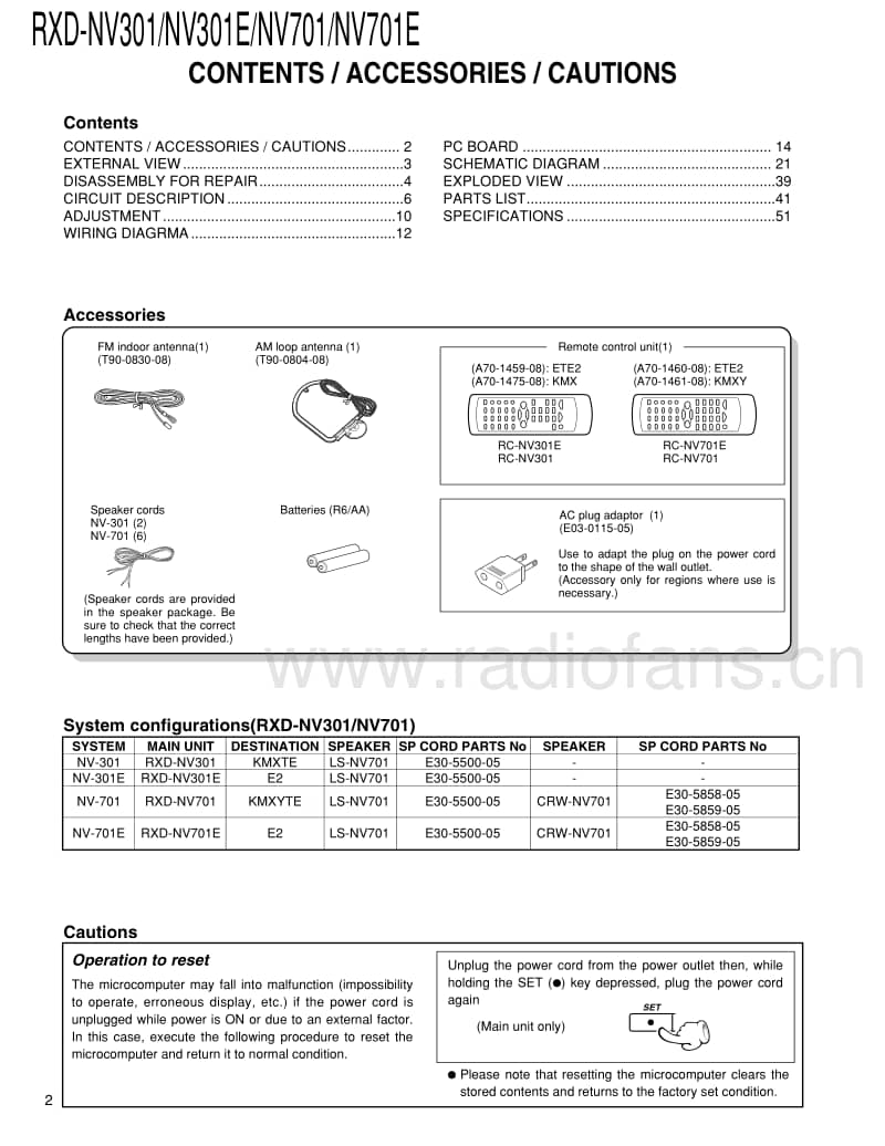 Kenwood-RXDNV-701-Service-Manual电路原理图.pdf_第2页