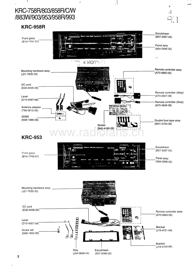 Kenwood-KRC-803-Service-Manual电路原理图.pdf_第2页