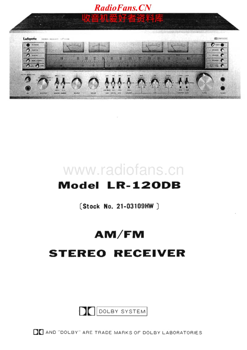 Lafayette-LR-120-DB-Service-Manual电路原理图.pdf_第2页