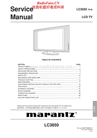 Marantz-LC-3050-Service-Manual电路原理图.pdf