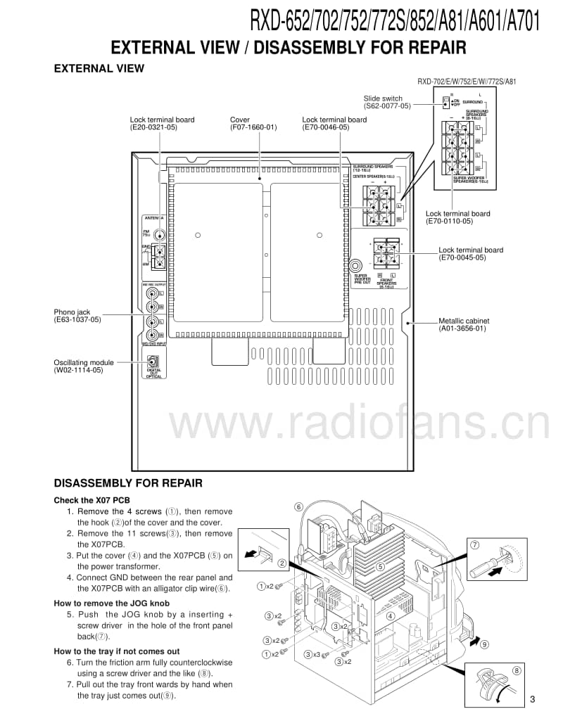 Kenwood-RXD-752-Service-Manual电路原理图.pdf_第3页