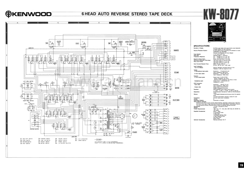 Kenwood-KW-8077-Service-Manual电路原理图.pdf_第1页