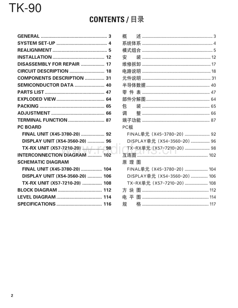 Kenwood-TK-90-Service-Manual电路原理图.pdf_第2页