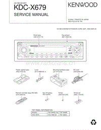 Kenwood-KDCX-679-Service-Manual电路原理图.pdf