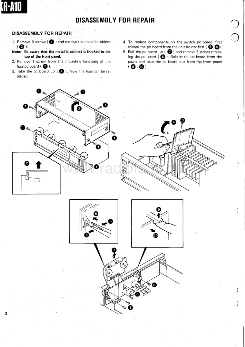 Kenwood-KRA-10-Service-Manual电路原理图.pdf_第2页