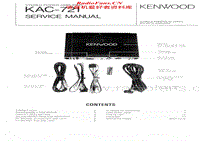 Kenwood-KAC-721-Service-Manual电路原理图.pdf