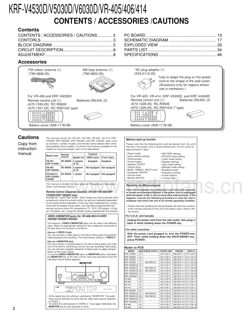 Kenwood-KRFV-5030-DS-Service-Manual电路原理图.pdf_第2页