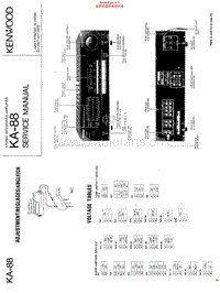 Kenwood-KA-88-Service-Manual电路原理图.pdf